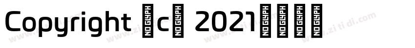 Copyright (c) 2021字体转换